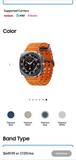 SAMSUNG GALAXY WATCH ULTRA
