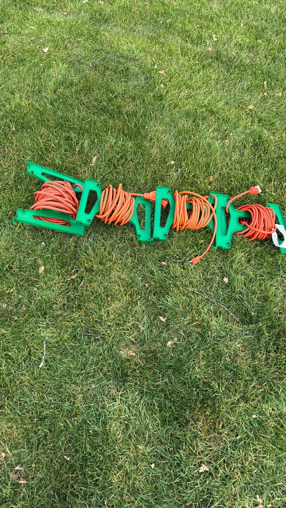 Four External Electrical Extension Cords