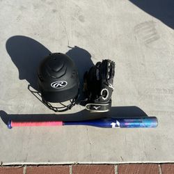 Girls Softball Used Gear
