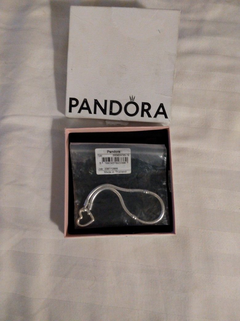 New Pandora Silver Bracelet $70