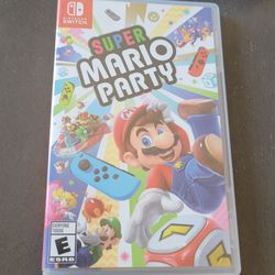 NINTENDO SWITCH SUPER MARIO PARTY BRAND NEW FACTORY SEALED 