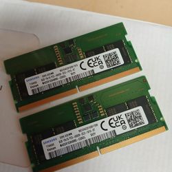 Samsung 16GB DDR5 RAM SODIMM 4800MHz