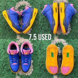 AJ3 retro ‘Brazil’ size 7.5