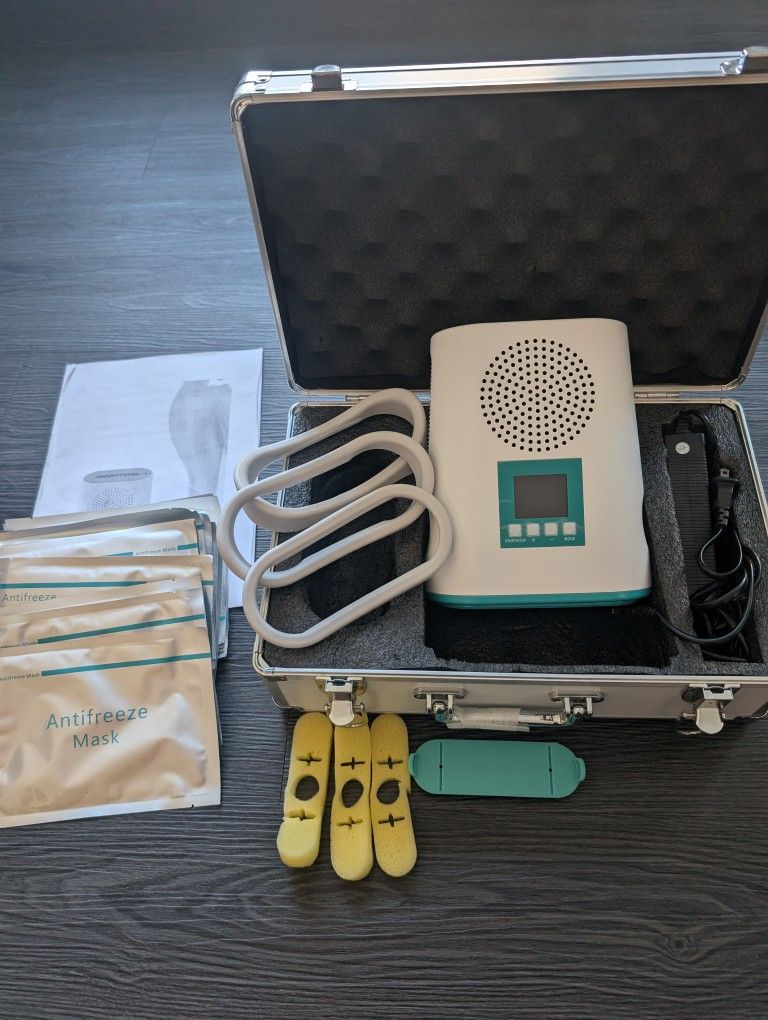 Portable Home Use Fat Freezing Device Mini Cool Sculpting Cryolipolysis & Masks