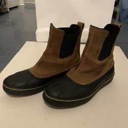 Men’s Sorel Suede And Rubber Boot