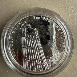 2017 1oz G.BRITISH BIG BEN SILVER COIN 