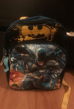 Bat man backpack