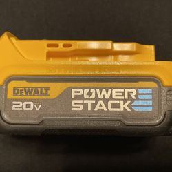 New DEWALT 20-Volt MAX POWERSTACK Compact Battery (1 Battery)