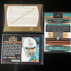 Miami dolphins - Dan Morino Football Cards