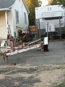 70s v drive boat trailer