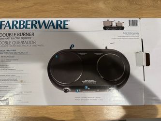 Farberware Double Burner Electric Cooktop
