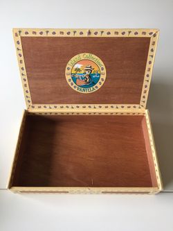 Wooden Cigar Box