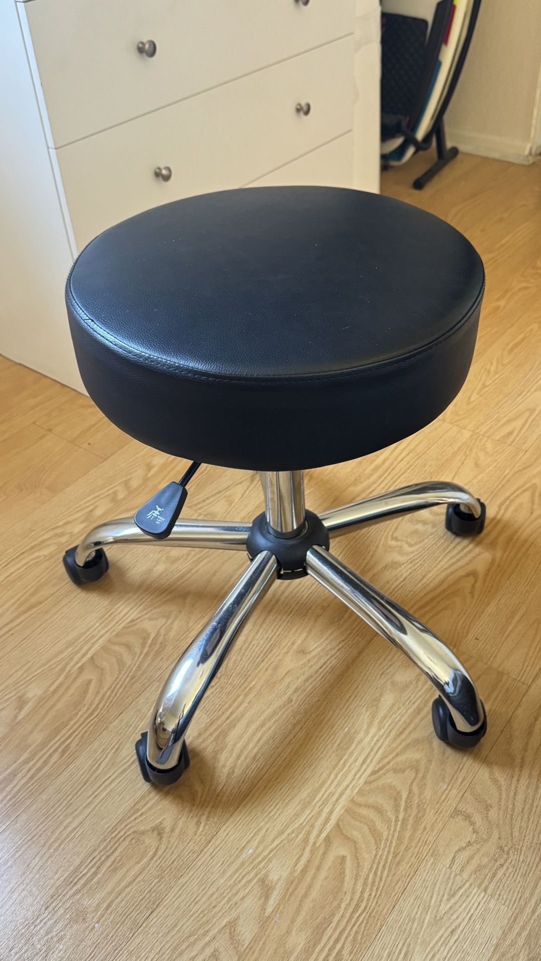 Rolling Stool with Wheels Adjustable