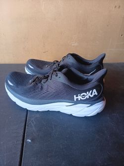 HOKA Z3228 Clifton 8 Women's Black Running Shoe Sneakers Size 9.5 Women
