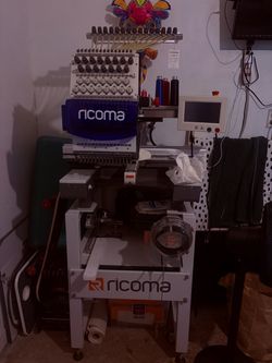 Ricoma embroidery machine