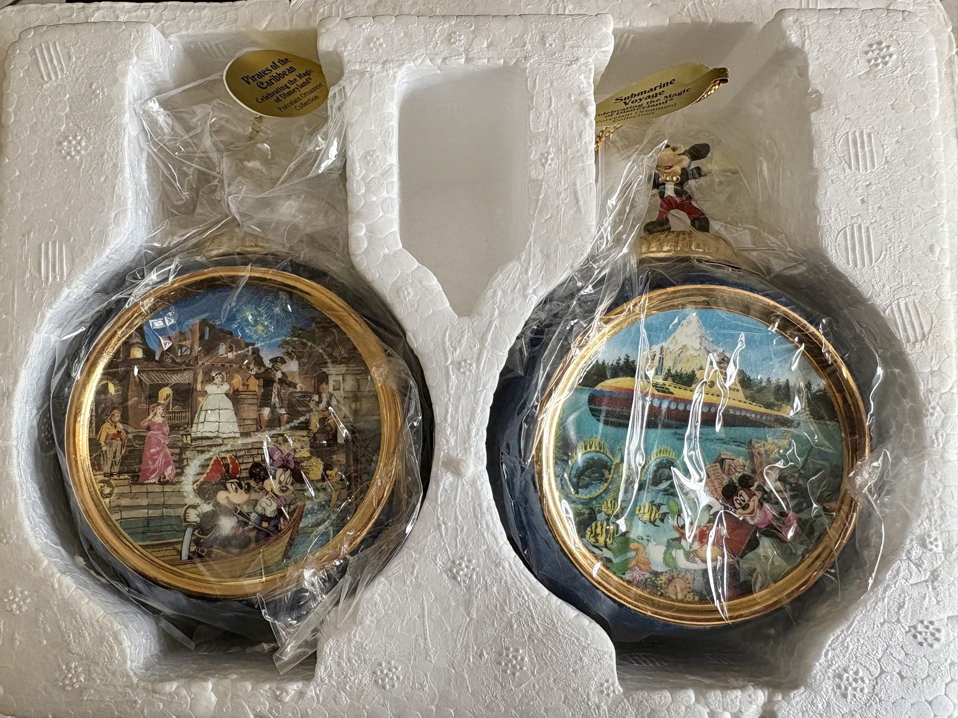 Disney Porcelain Ornaments