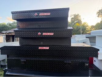 Weather guard tool boxes