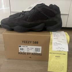 adidas yeezy 500 utility black size 10.5