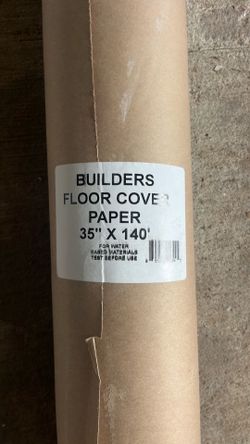 Tengo papel para tapar los pisos