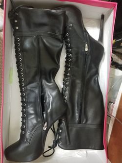 Justfab leather boots