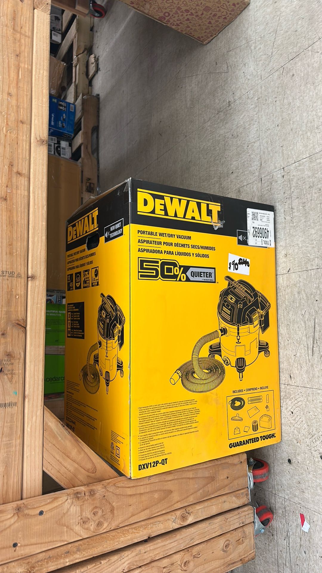 Dewalt shop vac