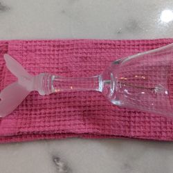 Lalique Table Bell With Butterfly