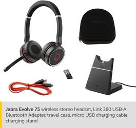 Jabra Noise Cancelling Wireless Headset  Thumbnail