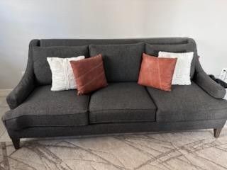 Ethan Allen "Emerson" Sofa & Ottoman