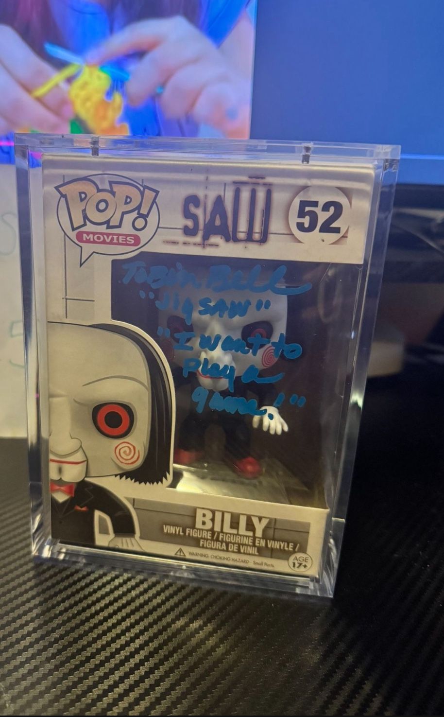 Signed Billy Funko Pop