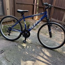 All terrain 18 speed Huffy mountain bike 26’ Wheels