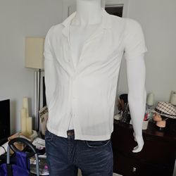 White  Summer  T-shirt  Short Sleeve 
