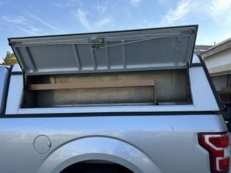 Commercial Camper Shell With Custom Shelves