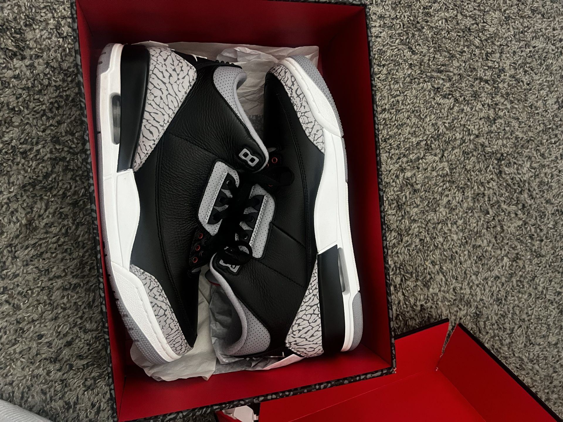 Jordan Cement 3 Size 11.5