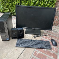Dell Computer Set with Monitor