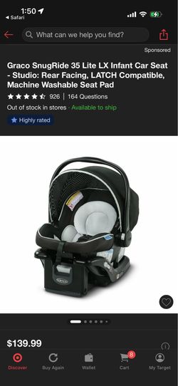 Graco infant car seat