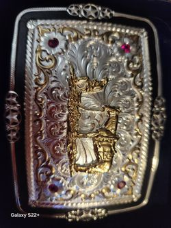 Belt Buckle  Montana Silversmiths 