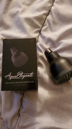 AquaElegante 3 inch high pressure shower head