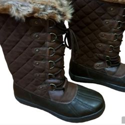 Justfab Womens Marley Winter Boots size 7.5