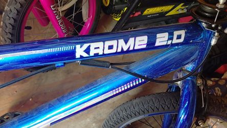 Blue bicycle