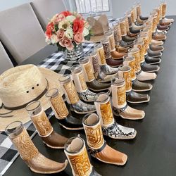 Tequila shot in the form of a boot