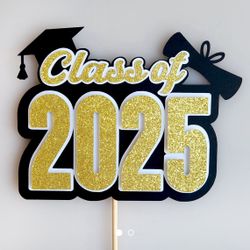 Cake Toppers Graduation 