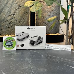 DJI Mini 3 Drone Camera Bundle 64gb Sd Card And ND Filters 