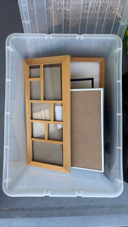 Assorted picture frames