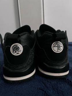 Kids black cat Jordans