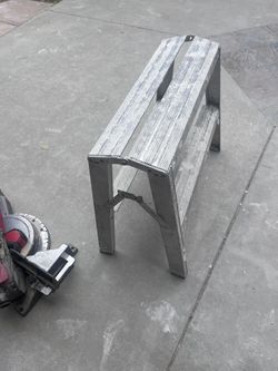 Aluminum Step Up Walk Up Ladder