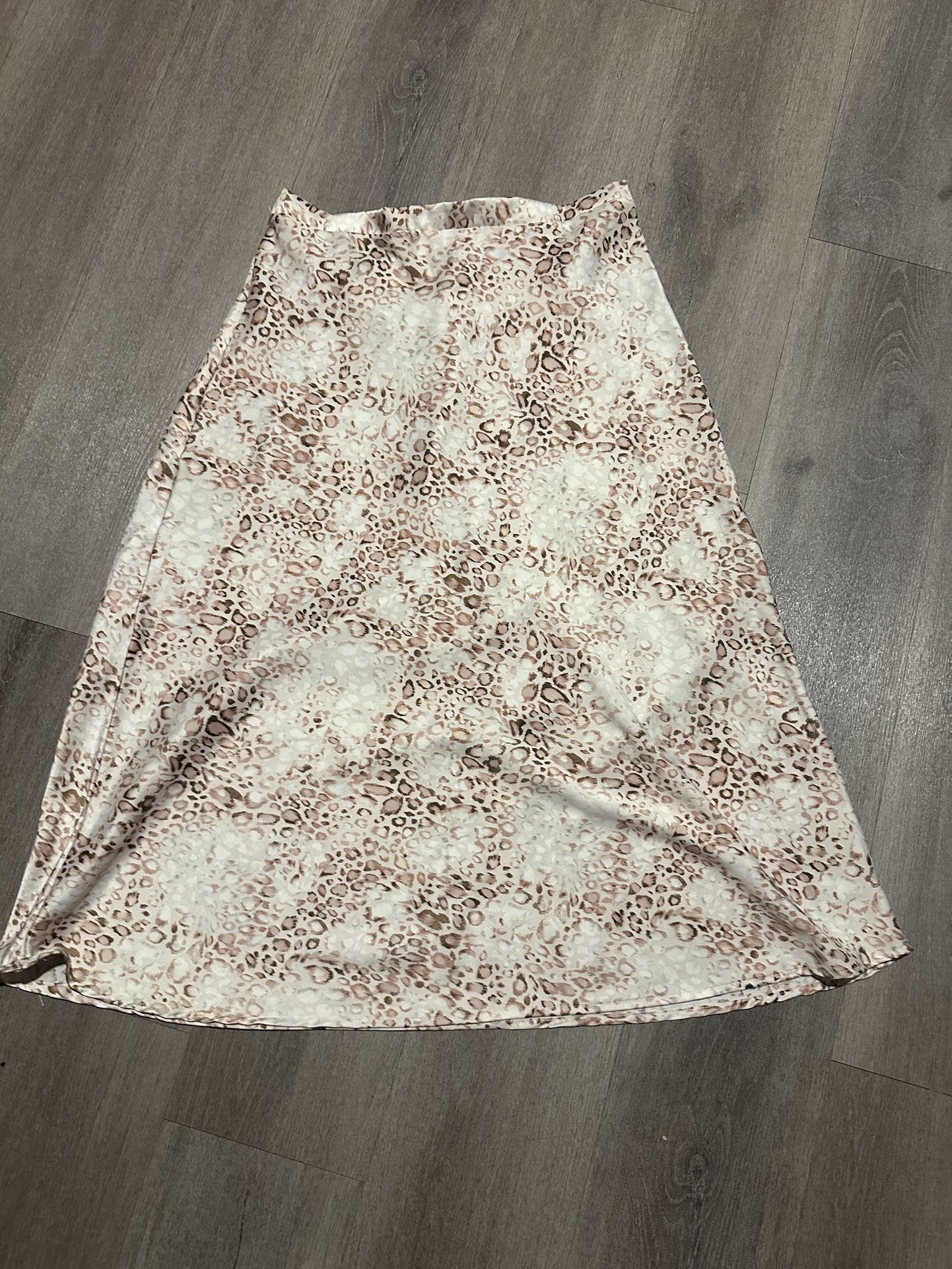 Haute Monde animal print Midi A-Line Skirt for Cocktail