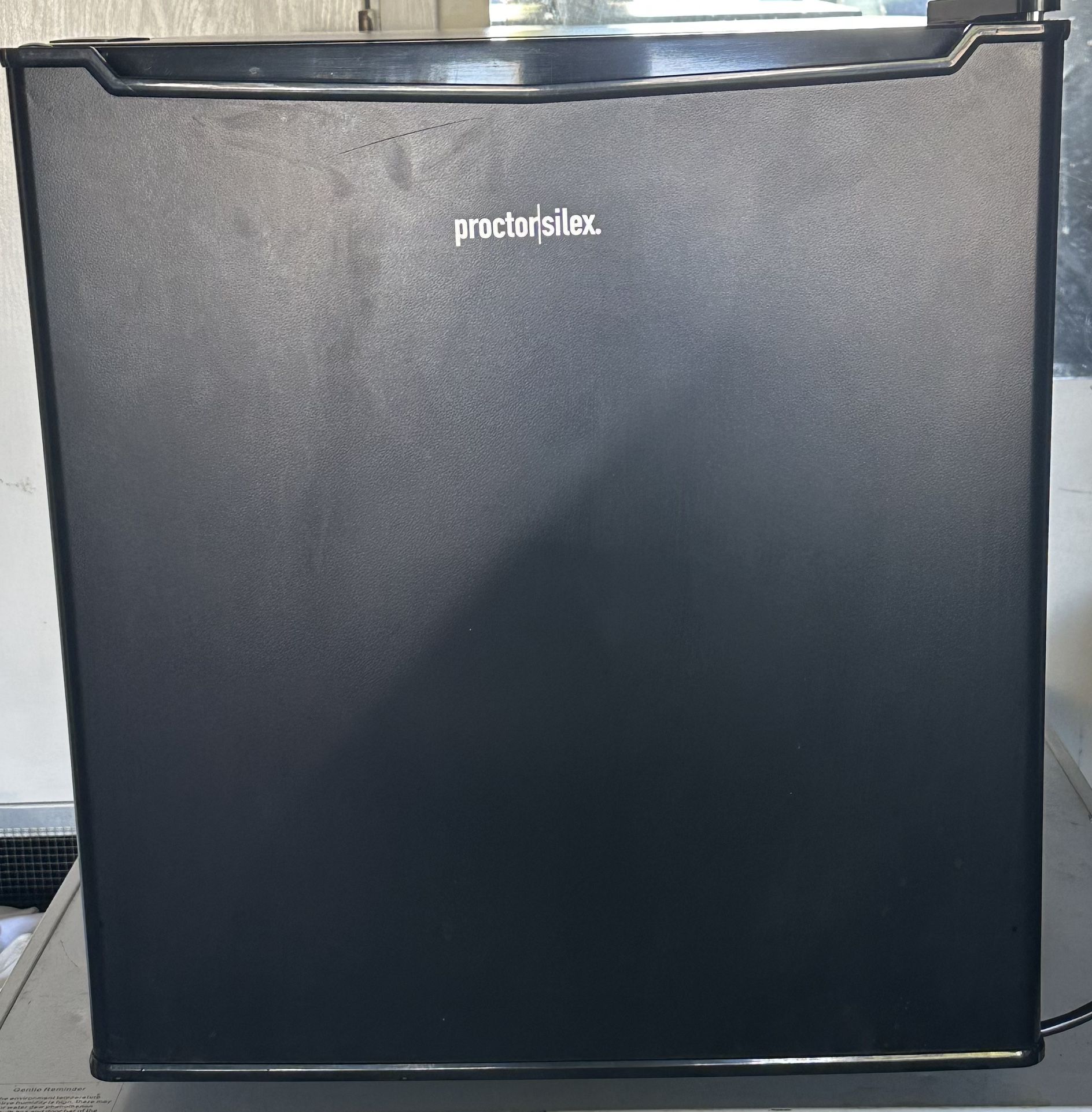 Black Mini fridge