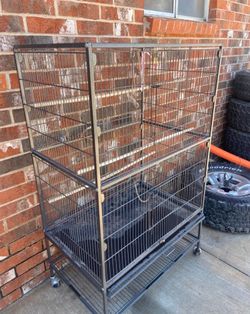 Large bird parrot cage