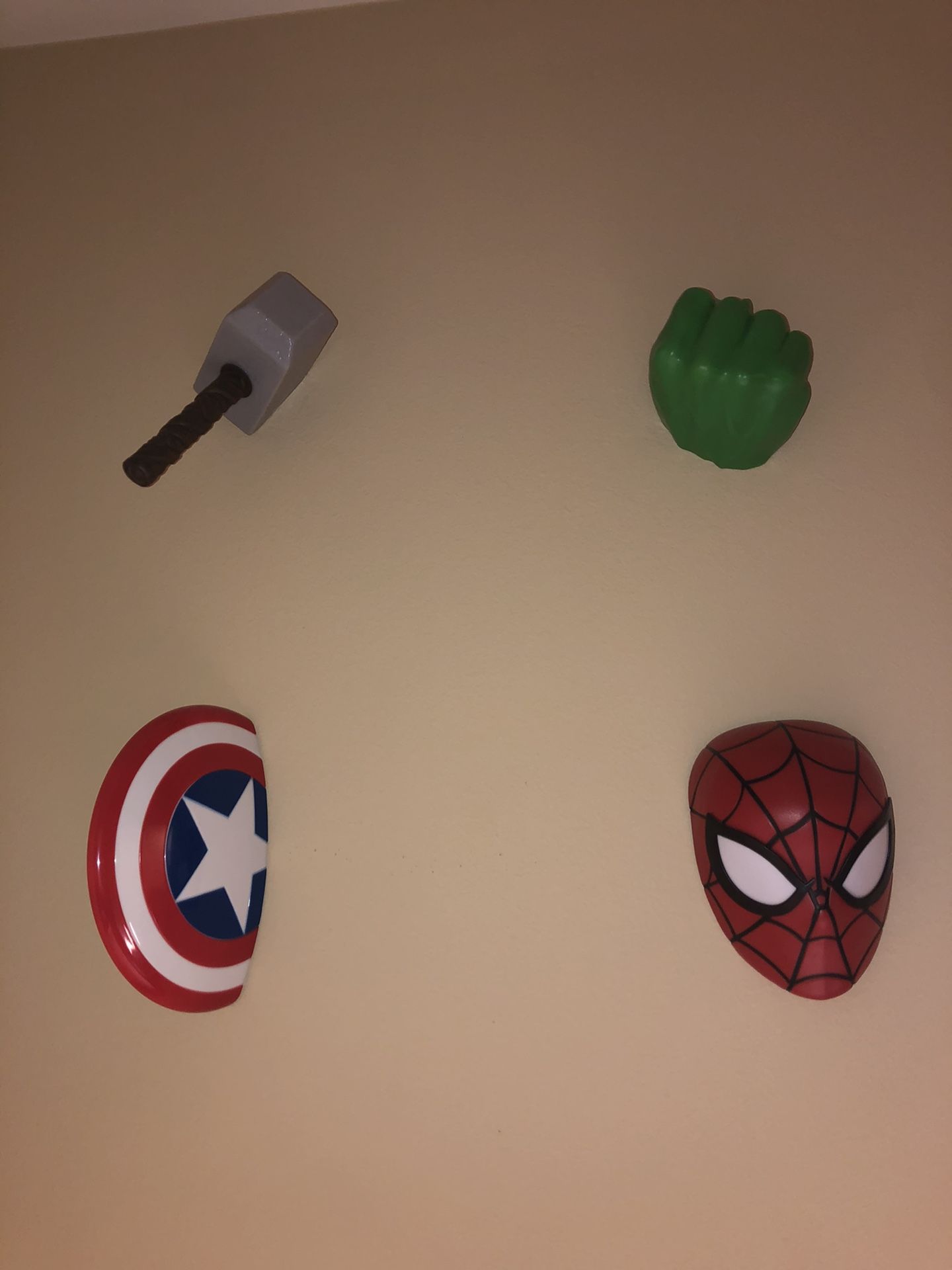 Marvel wall decor