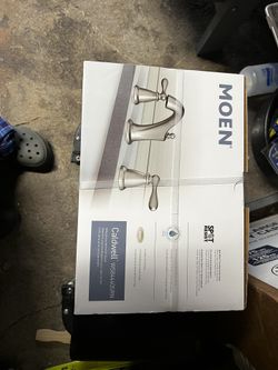 New Moen faucet